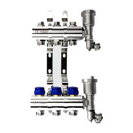 Группа коллекторная РИДАН FHF-11R set: коллектор + кронштейн + торцевая секция, фото 
