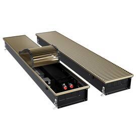Конвектор внутрипольный Royal Thermo ATRIUM TURBO-110/250/2200-DG-U-AU, фото 