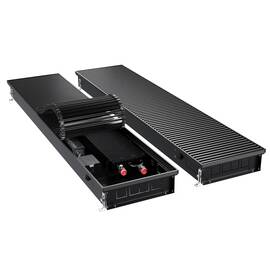 Конвектор внутрипольный Royal Thermo ATRIUM TURBO-90/300/2000-DG-U-BL, фото 