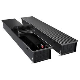 Конвектор внутрипольный Royal Thermo ATRIUM TURBO-150/250/2800-DG-U-BL, фото 