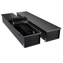 Конвектор внутрипольный Royal Thermo ATRIUM TURBO-190/300/1400-DG-U-BL, фото 