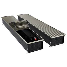 Конвектор внутрипольный Royal Thermo ATRIUM TURBO-150/250/2200-DG-U-LB, фото 