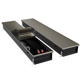 Конвектор внутрипольный Royal Thermo ATRIUM TURBO-110/250/1700-DG-U-DB, фото 