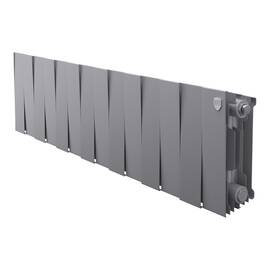 Радиатор биметаллический Royal Thermo PianoForte 200 Серебристый - 14 секц., фото 