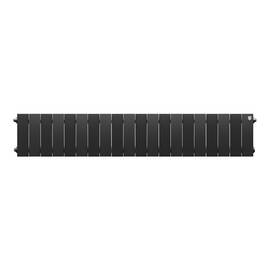 Радиатор биметаллический Royal Thermo PianoForte 200 Чёрный - 20 секц., фото 