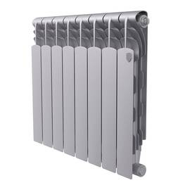 Радиатор биметаллический Royal Thermo Revolution B 500 Серебристый – 8 секц., фото 