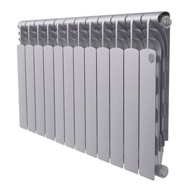 Радиатор биметаллический Royal Thermo Revolution B 500 Серебристый – 12 секц., фото 