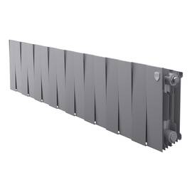 Радиатор биметаллический Royal Thermo PianoForte 200 Серебристый - 16 секц., фото 