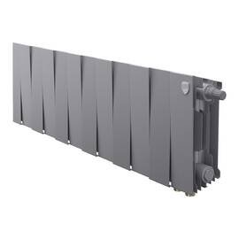 Радиатор биметаллический Royal Thermo PianoForte 200 Серебристый VR80- 12 секц., фото 