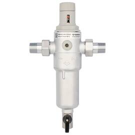 Фильтр сетчатый VARMEGA промывной, комбинированный 1/2", PN25, для ГВС и ХВС, VM22901, фото 