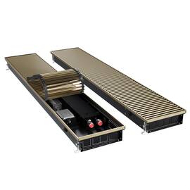 Конвектор внутрипольный Royal Thermo ATRIUM TURBO-80/250/2900-DG-U-AU, фото 