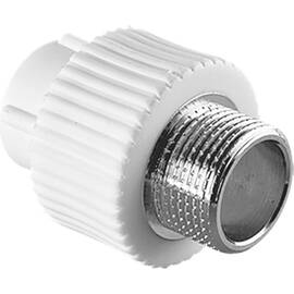Муфта TEBO бел. PP-R комбинированная 32х1" НР (10/80), арт. 030023609, фото 