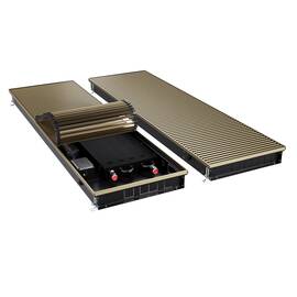 Конвектор внутрипольный Royal Thermo ATRIUM TURBO-80/400/2200-DG-U-AU, фото 