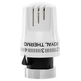Термоголовка жидкостная Royal Thermo BASIC М30х1,5 (белый), фото 