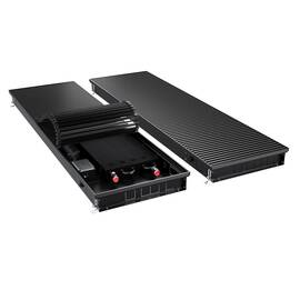 Конвектор внутрипольный Royal Thermo ATRIUM TURBO-80/400/1800-DG-U-BL, фото 