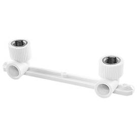 Комплект TEBO бел. PP-R настенный для смесителя 20х1/2" ВР (6/30), арт. 030093801, фото 