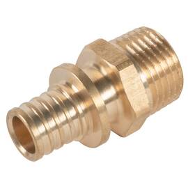 Муфта Royal Thermo ritable аксиальная соед., латунь НР 20х3/4, фото 
