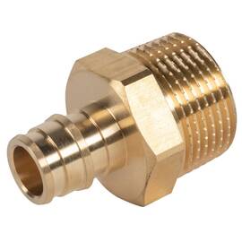 Муфта Royal Thermo ritable радиальная переходная, латунь НР 25х1, фото 