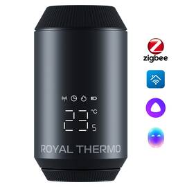 Термостат радиаторный электронный Royal Thermo Smart Heat 2.0, черный, фото 