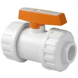 Кран шаровый TUM PLASTIK PPRC TR-TP 32 для агрессивных сред VPPB-032, фото 