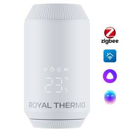 Термостат радиаторный электронный Royal Thermo Smart Heat 2.0, белый, фото 