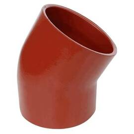 Отвод чуг SML б/рас Ду125х45гр SGACX, фото 