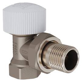 Клапан термостатический угловой Royal Thermo 1/2" М30х1,5, фото 
