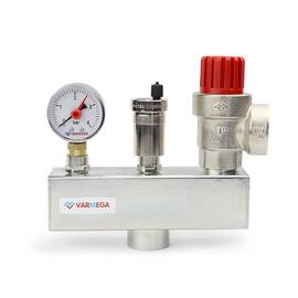 Группа безопасности котла VARMEGA VM16303, 1", сталь, до 200 кВт, фото 