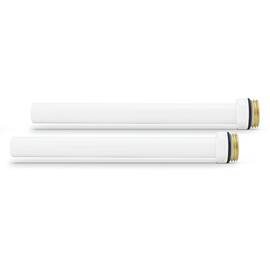 Комплект удлинителей VARMEGA 15х1,0 с НР, 1/2", 150 мм, белый, фото 