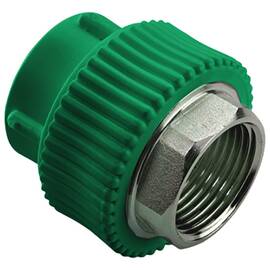 Муфта комбинир. ПП AntiFire под ключ D40-1 1/4"ВР Green 034012, фото 
