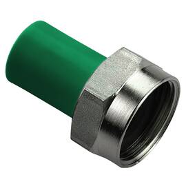 Бурт с накидной гайкой AntiFire D32-1 1/4" Green 034001, фото 