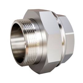 Американка латунная LD LD Pride DN50 (2") ВР/НР лат ник БЕЗ БИРКИ, фото 