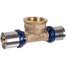 Тройник пресс для металлопластиковых труб Usystems MLC Plus 20-Rp3/4"ВР-20, фото 