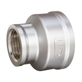 Муфта латунная LD LD Pride DN40х32 (1 1/2"ВР х 1 1/4"ВР)лат ник БЕЗ, фото 