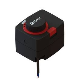 Привод Astrex MSM поворотный 3-поз, 230В, 50-60Гц, 5Вт, 10Нм, 120 с/90С, IP42 A66341, фото 