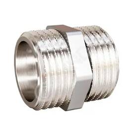 Ниппель латунный LD LD Pride DN32 (1 1/4") НР/НР лат ник БЕЗ БИРКИ, фото 