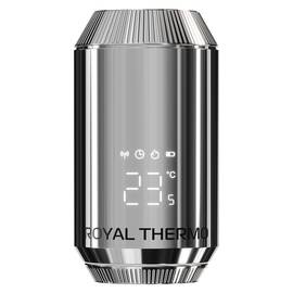 Термостат радиаторный электронный Royal Thermo Smart Heat 2.0, хром, фото 