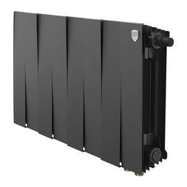 Радиатор биметаллический Royal Thermo PianoForte 300 Белый VL80 - 8 секц., фото 