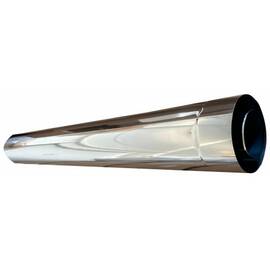 Удлинитель для дымохода коаксиального традиционного Ferroli 80/125 мм, d - 1м, нержавеющая сталь, фото 