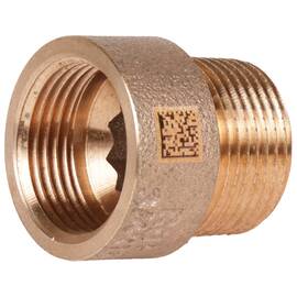 Удлинитель бронзовый РЕХАУ AURLINE R3/4" x Rp3/4" x 15 мм, RX+, фото 