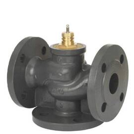 Клапан VF 3 трехходовой, ф/ф, Ду 200, Ру 16, Kvs 630 м3/ч; T=130 °С, чугун, фото 