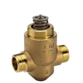 Клапан VZ 2 двухходовой Ду 15, Ру 16, Kvs 2,5 м3/ч, н/р, T= 120 °С, латунь,ход штока 5,5 мм, фото 