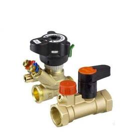 Комплект MSV-BD + MSV-S, с внутр. резьбой; Ду 25,Ру 20,Kvs 9,5 м3/ч, ΔРмакс.=2,5 бар, Тмакс.=120 °С, фото 