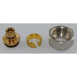 Комплект фитингов для полимерных труб, диаметр трубы 16x2,2 мм, внутренняя резьба, G ¾, фото 