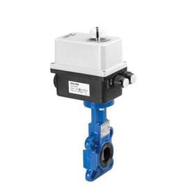 Затвор дисковой поворотный VFY-WA Ду 50, Ру 16, корпус-GG25, диск-GG25, EPDM, AMB-Y 24В, Т=120°С, фото 