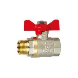 Кран шаровый JIF 3/4", в-н, бантик, фото 