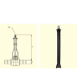Монтажный набор для врезки с краном шаровым Tele-EBG-KH / BS d 32-50/ 0,6-1,0 Frialen, фото 