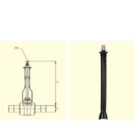 Монтажный набор для врезки с краном шаровым Tele-EBG-KH / BS d 32-50/ 1,6-2,8 Frialen, фото 