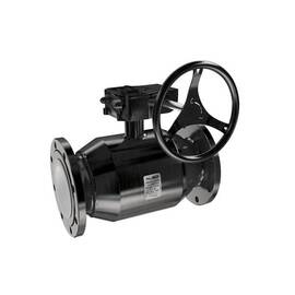 Кран шаровой ALSO КШФП Ду 400 Ру 2,5 ст.20 с редуктором, фото 