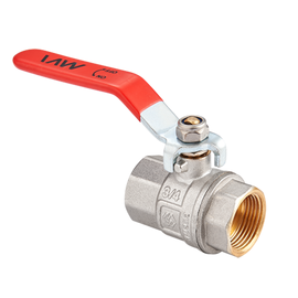 Кран латунный с ручкой и подключением гайка-гайка (РГГ) 1 1/4" PN 40  BV.511.07, фото 